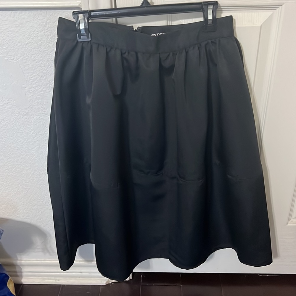 EXPRESS Black Midi Skirt in size 10